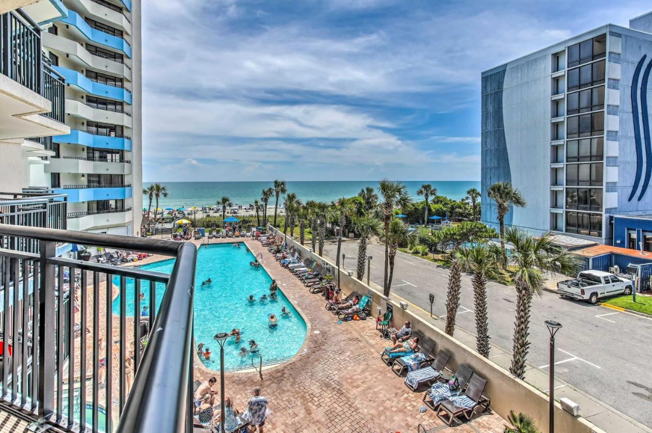 Ocean View Apt And Access To Pool, Beach And More เมอร์เทิลบีช ภายนอก รูปภาพ